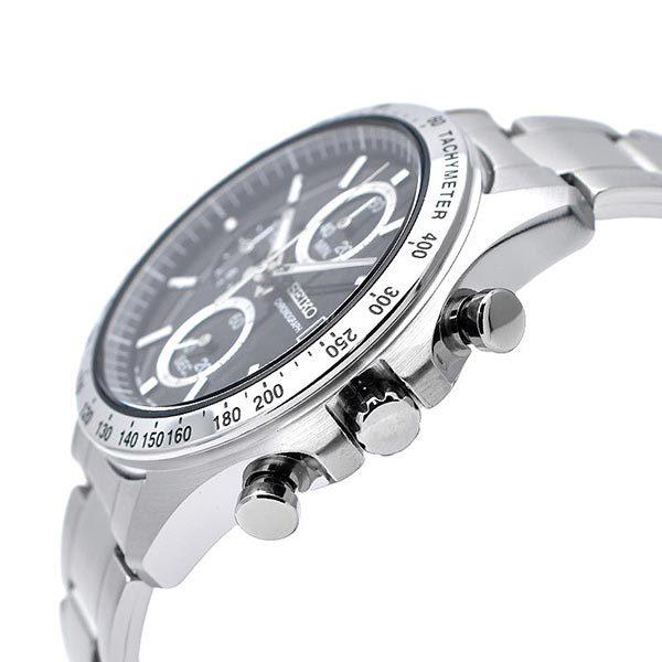 セイコーセレクション SEIKOSELECTION 10気圧防水 ブラック×シルバー SBTR005 メンズ 腕時計 時計 爆買の画像