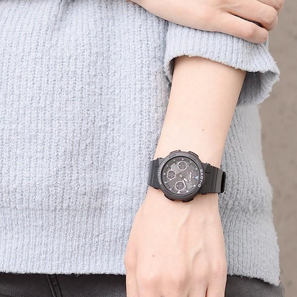 カシオ ベビーＧ CASIO BABY-G BGA-2500-1AJF ソーラー 電波 ネオンイルミネーター 腕時計 レディース Beach Traveler Series ブラック 爆買の画像