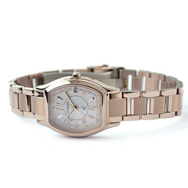 美品 ES9354 69A クロスシー 電波ソーラー シチズン 時計 サクラ シチズン クロスシー ベーシックコレクション サクラピンク ES9354-69A