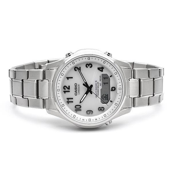 カシオ リニエージ LINEAGE ソーラー チタン LCW-M100TSE-7AJF メンズ 爆買の画像