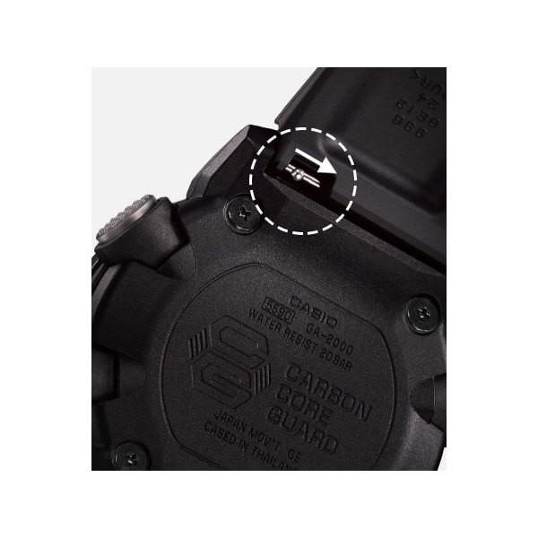 カシオ Ｇショック G-SHOCK GA-2000-1A9JF メンズ 爆買の画像