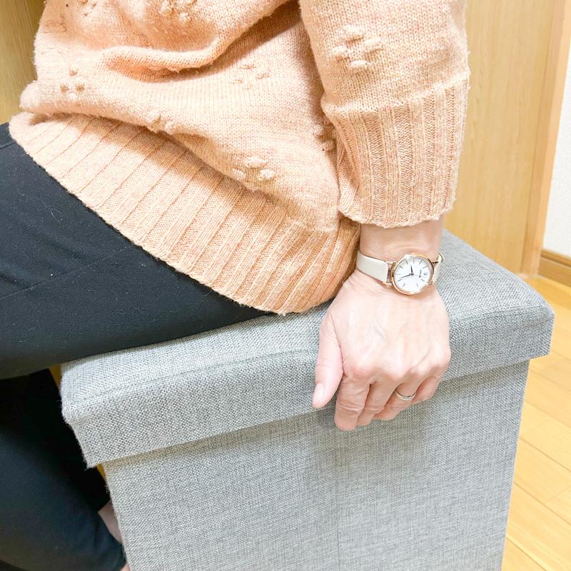 シチズン ウィッカ ダイヤモンド ソーラー レディース 腕時計 KP5-166-10 CITIZEN wicca  革ベルト 時計 爆買の画像
