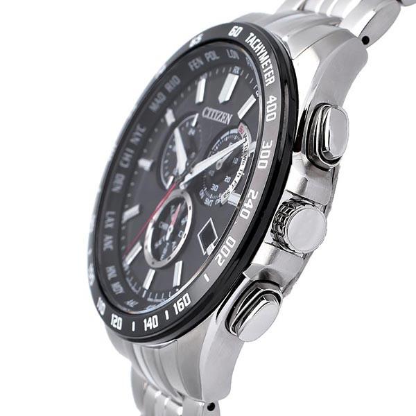シチズンコレクション CITIZENCOLLECTION エコ・ドライブ電波時計　ダイレクトフライト　クロノグラフ CB5874-90E メンズ 爆買の画像