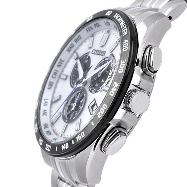 シチズンコレクション CITIZENCOLLECTION エコ・ドライブ電波時計　ダイレクトフライト　クロノグラフ CB5874-90A メンズ 爆買の画像