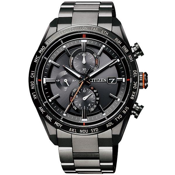 シチズン アテッサ ATTESA エコ・ドライブ電波時計 AT8185-62E メンズ 爆買の画像