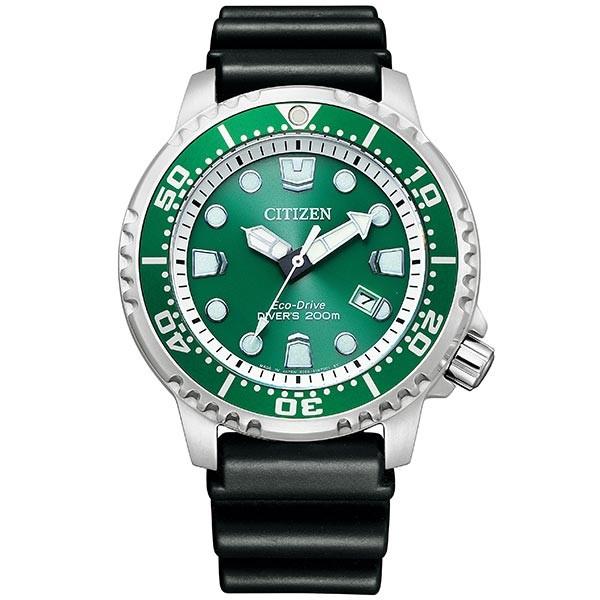 シチズン プロマスター エコドライブ ダイバー 時計 腕時計 メンズ CITIZEN PROMASTER MARINEシリーズ BN0156-13W グリーン 緑 シチズン プロマスター PROMASTER MARINEシリーズ BN0156 13W