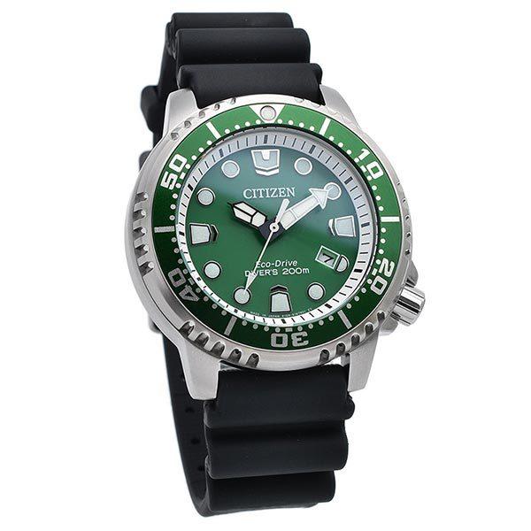 シチズン プロマスター エコドライブ ダイバー 時計 腕時計 メンズ CITIZEN PROMASTER MARINEシリーズ BN0156-13W グリーン 緑 シチズン プロマスター PROMASTER MARINEシリーズ BN0156 13W