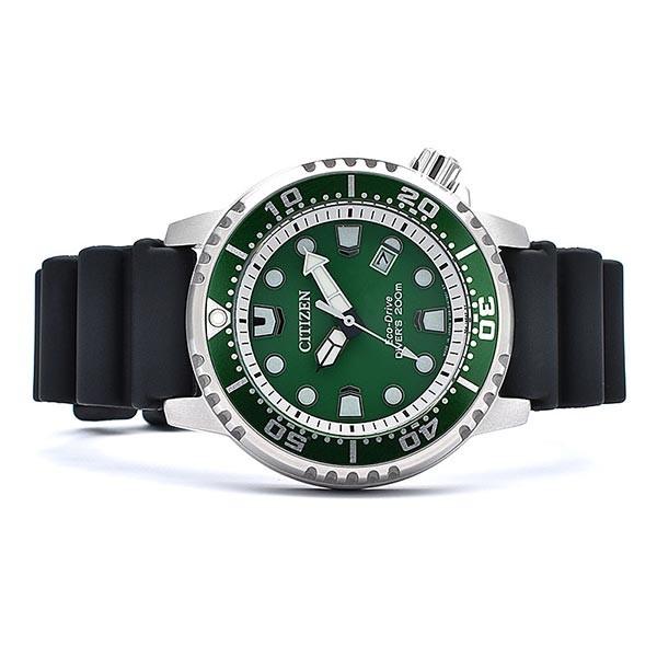 シチズン プロマスター エコドライブ ダイバー 時計 腕時計 メンズ CITIZEN PROMASTER MARINEシリーズ BN0156-13W グリーン 緑 シチズン プロマスター PROMASTER MARINEシリーズ BN0156 13W