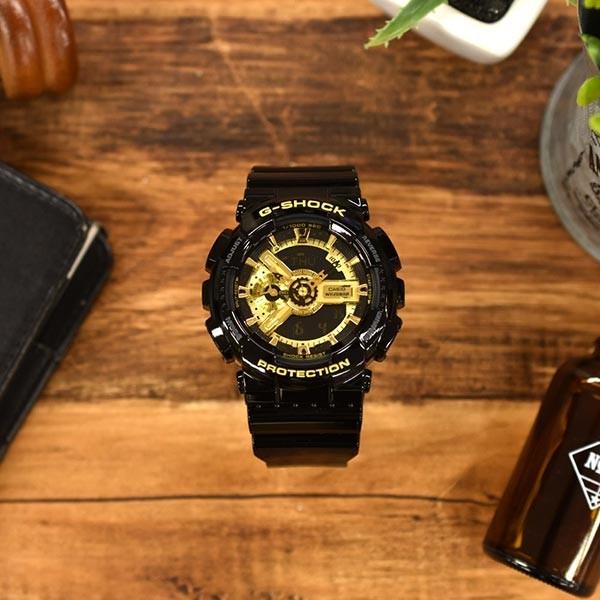 カシオ Ｇショック G-SHOCK ペアウォッチ GA-110GB-1AJF メンズ 爆買の画像