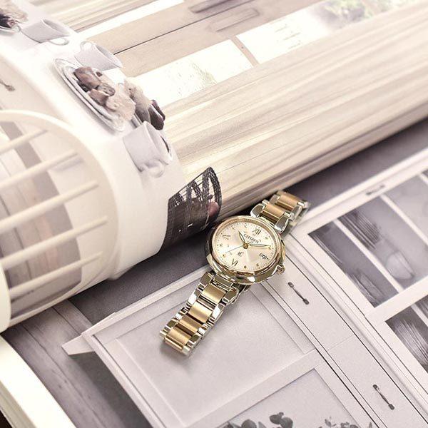 シチズン クロスシー XC mizu collection エコ・ドライブ電波時計 広告