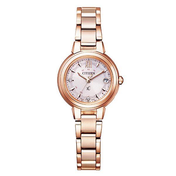 シチズン クロスシー エコドライブ 電波 限定 Xc ソーラー電波時計 レディース 時刻合わせ ダイヤ Mizu ハッピーフライト ピンクゴールド Es9432 59w Cal H060 腕時計本舗 通販 Yahoo ショッピング
