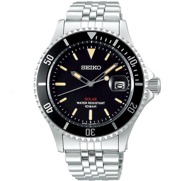 セイコー 腕時計 メンズ ソーラー 限定 Seiko Szev012 黒 メタル 腕時計本舗 通販 Yahoo ショッピング