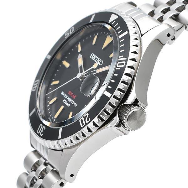 セイコー 腕時計 メンズ ソーラー 限定 Seiko Szev012 黒 メタル 腕時計本舗 通販 Yahoo ショッピング