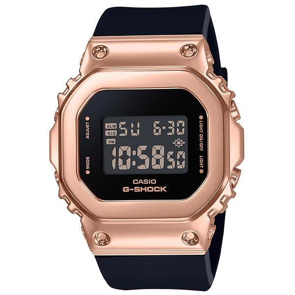 G-SHOCK Gショック メタル レディース ピンク ジーショック カシオ 腕時計 デジタル アナログ メンズ GM-S5600PG-1JF スクエア   ミッドサイズ｜10keiya｜02