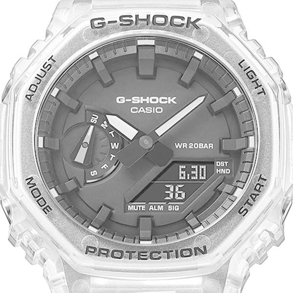 カシオ Ｇショック G-SHOCK スケルトンシリーズ GA-2100SKE-7AJF メンズ｜10keiya｜12