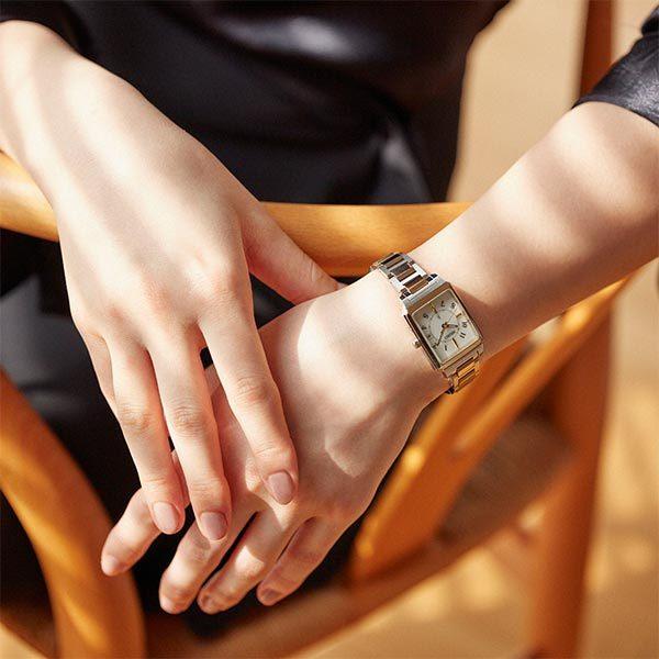 セイコー ルキア 新作 2021 時計 ソーラー 電波 レディース 腕時計 アイコレクション SEIKO LUKIA SSVW194 スクエア｜10keiya｜05