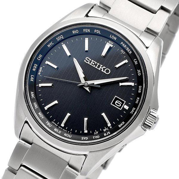 セイコーセレクション SEIKOSELECTION ワールドタイム ソーラー電波