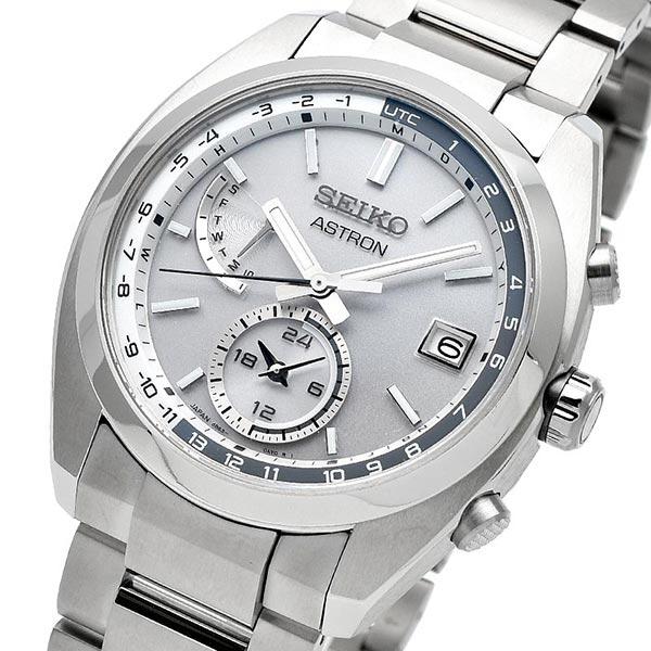 セイコー アストロン チタン 腕時計 メンズ ソーラー 電波 SEIKO ASTRON 白 時計 SBXY009 新作 2021 ワールドタイム[正規品] 新古品｜10keiya｜02