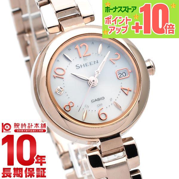 カシオ Sheen 腕時計 アクセサリー シーン 腕時計 電波ソーラー チタン チタン Sheen レディース 防水 Shw 7100tcg 7ajf