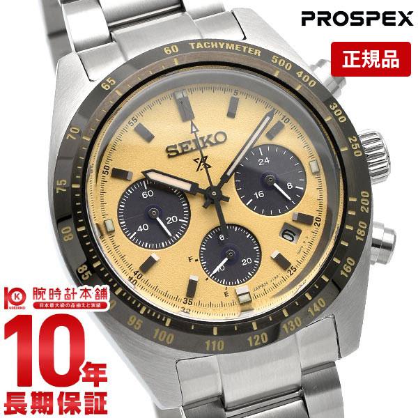 セイコー プロスペックス メンズ 腕時計 スピードタイマー  ソーラー クロノグラフ PROSPEX SBDL089｜10keiya