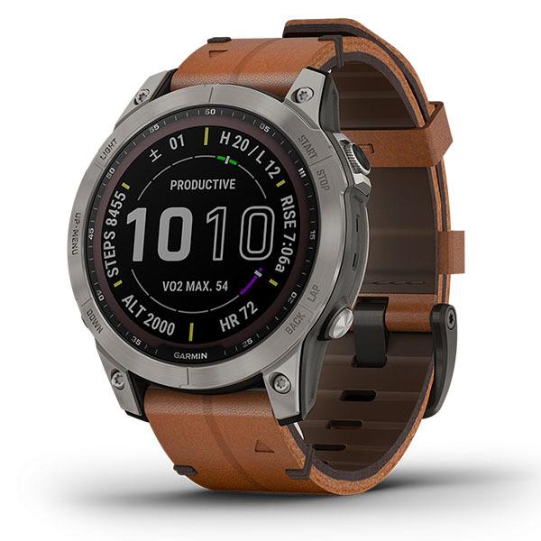 ガーミン GARMIN fenix 7 Sapphire DualPower Ti 010-02540-43