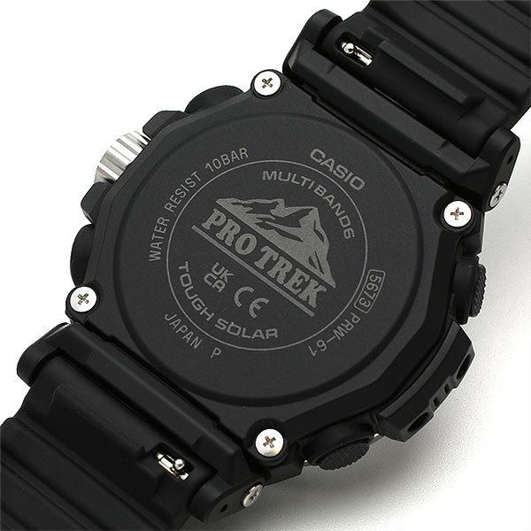 カシオ プロトレック メンズ 腕時計 PROTRECK Climber Line PRW-61-1AJF クライマーライン 電波時計 タフソーラー  PRW611AJF｜10keiya｜20