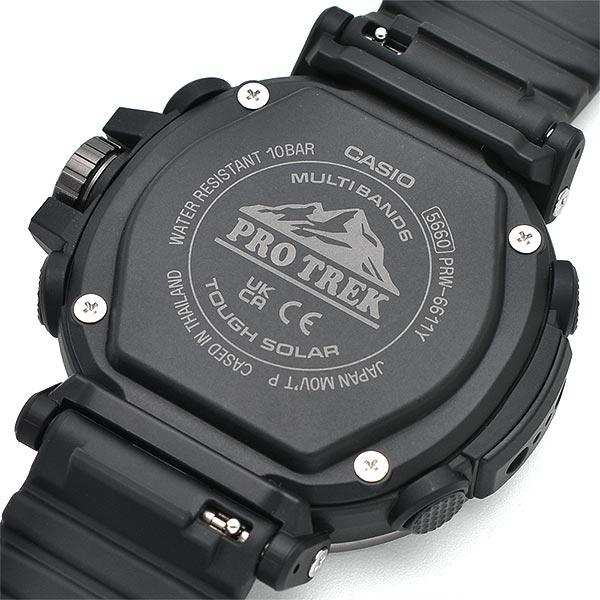 カシオ プロトレック メンズ 腕時計 PROTRECK 電波時計 タフソーラー Climber Line PRW-6611Y-1JF PRW6611Y1JF｜10keiya｜15
