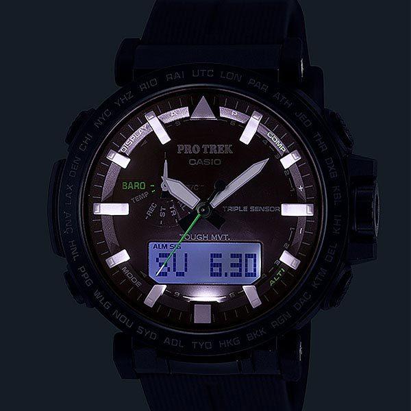 カシオ プロトレック メンズ 腕時計 PROTRECK 電波時計 タフソーラー Climber Line PRW-6621Y-1JF PRW6621Y1JF｜10keiya｜04