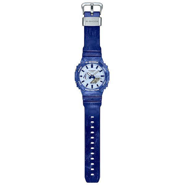 カシオ Ｇショック メンズ 腕時計 G-SHOCK CHINA BLUE WEB限定 GA-2100BWP-2AJR 青花 専用BOX付