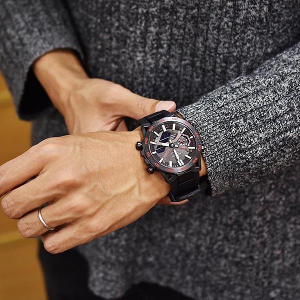 カシオ エディフィス EDIFICE ECB-2000YPB-1AJF メンズ 爆買の画像
