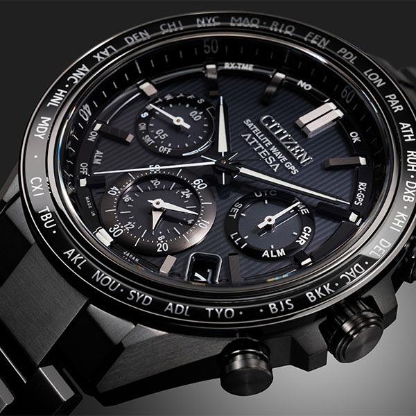 シチズン アテッサ ATTESA ACT Line Black Titanium Series CC4055-65E