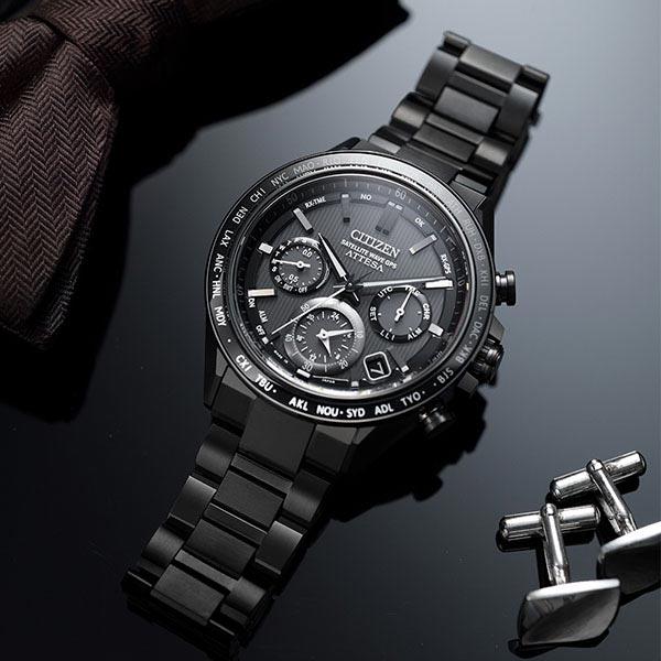 シチズン アテッサ ATTESA ACT Line Black Titanium Series CC4055-65E