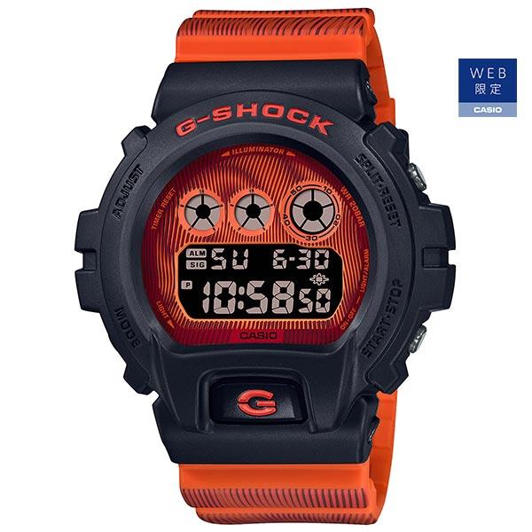 カシオ Ｇショック メンズ G-SHOCK Time Distortion DW-6900TD-4JF WEB限定 レッド DW6900TD4JF｜10keiya｜02