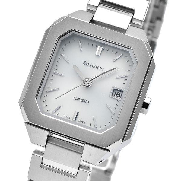 カシオ シーン SHEEN Solar Sapphire Model SHS-4528J-7AJF レディース 爆買の画像