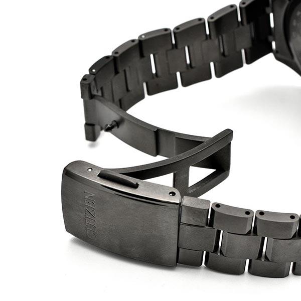 シチズン アテッサ ATTESA ダイレクトフライト ムーンフェイズ Black Titanium Series BY1006-62E メンズ 爆買の画像