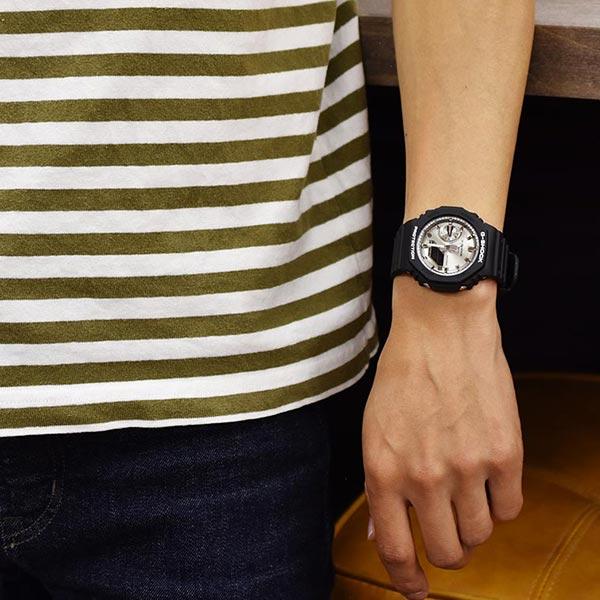 カシオ Ｇショック G-SHOCK 2100 GARISH SILVER GA-2100SB-1AJF メンズ 爆買の画像