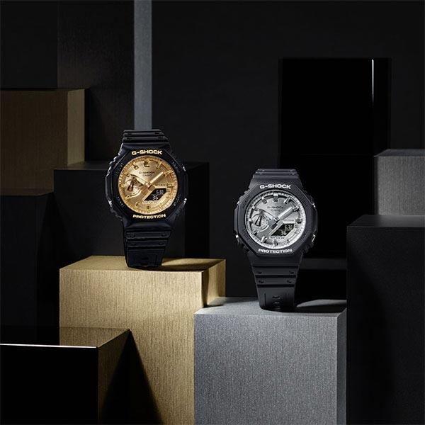 カシオ Ｇショック G-SHOCK 2100 GARISH SILVER GA-2100SB-1AJF メンズ 爆買の画像