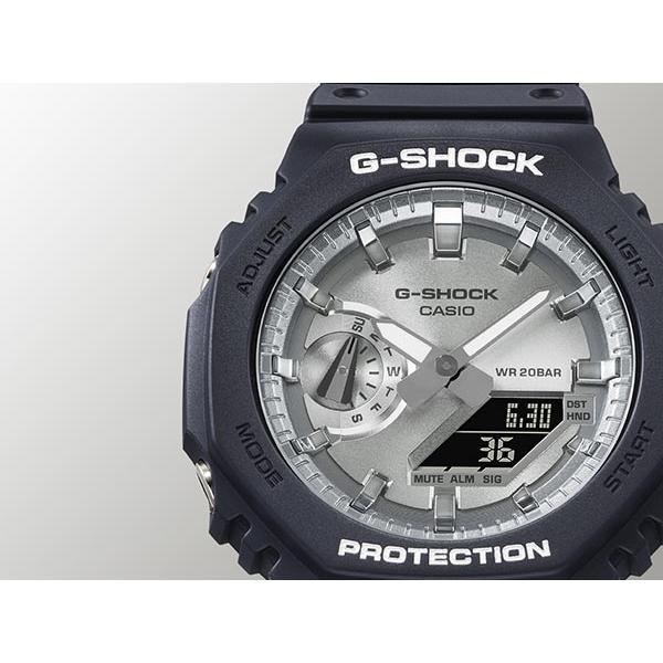 カシオ Ｇショック G-SHOCK 2100 GARISH SILVER GA-2100SB-1AJF メンズ 爆買の画像