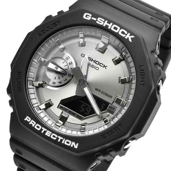 カシオ Ｇショック G-SHOCK 2100 GARISH SILVER GA-2100SB-1AJF メンズ 爆買の画像