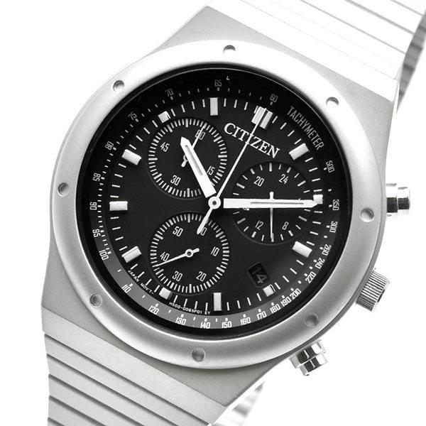 シチズン レコードレーベル RECORD LABEL 1984 chronograph 特定店取扱いモデル AT2540-57E メンズ 爆買の画像