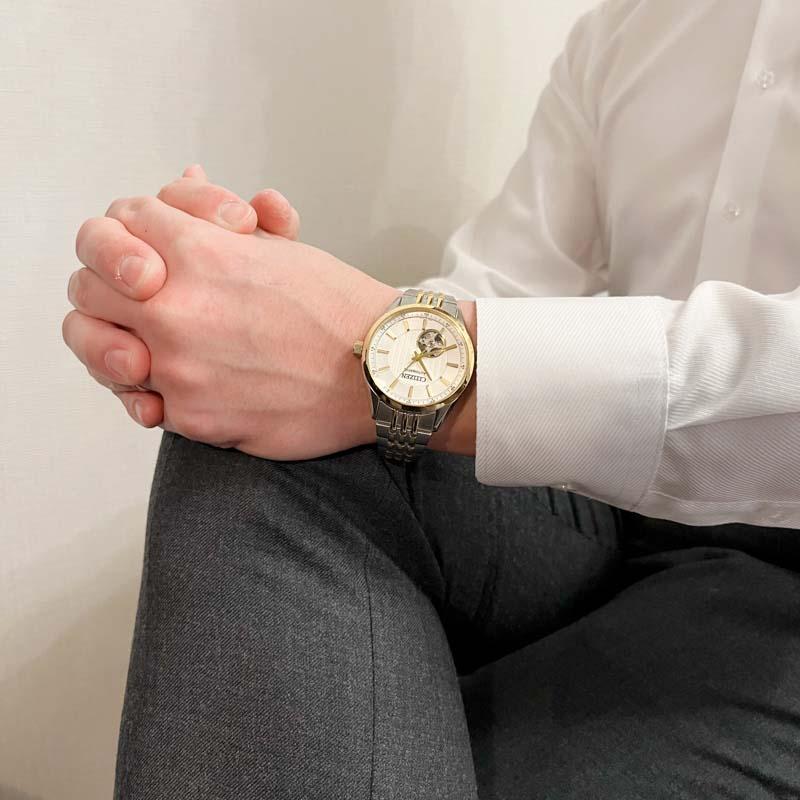 シチズンコレクション CITIZENCOLLECTION NH9114-99P メンズ 爆買の画像