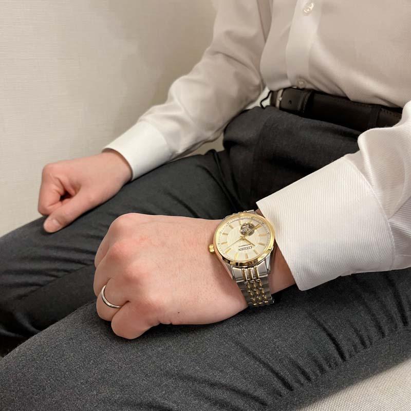 シチズンコレクション CITIZENCOLLECTION NH9114-99P メンズ 爆買の画像