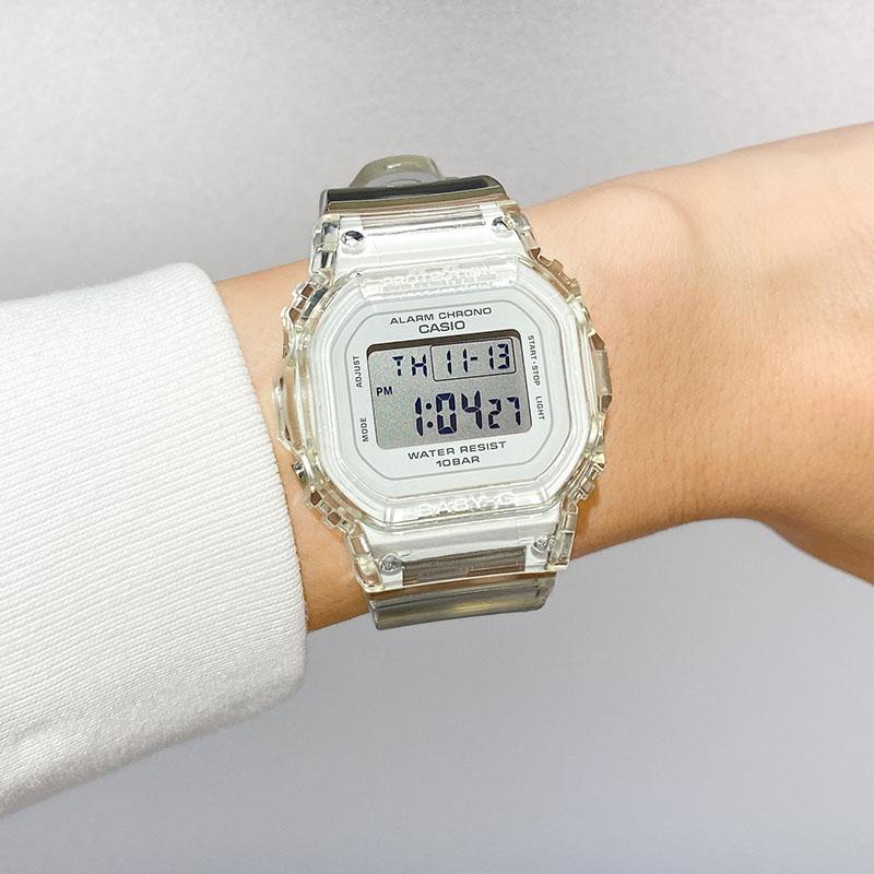 未使用　BABY-G スケルトンCASIO BGD-565US-7JF BABY-G カシオ ベビーG BGD-565US-7JF レディース 爆買 : 腕時計本舗