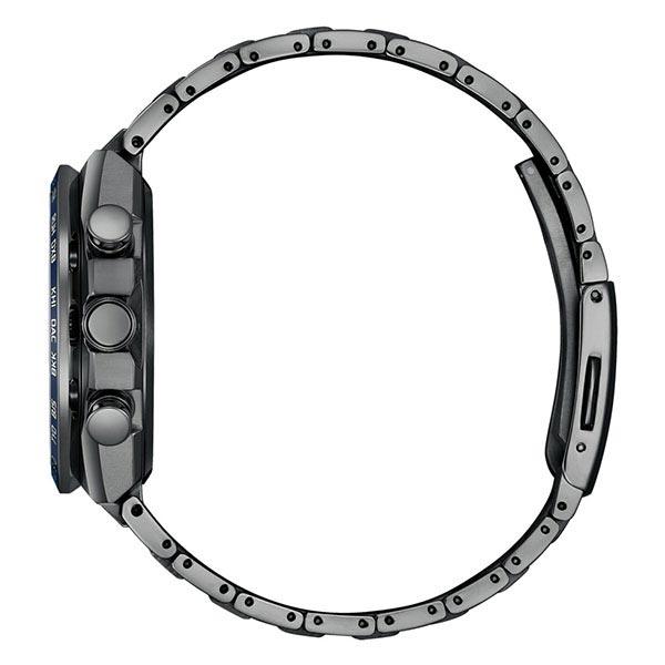 シチズン アテッサ ATTESA ACT Line Black Titanium Series CB5967-66L メンズ 爆買の画像