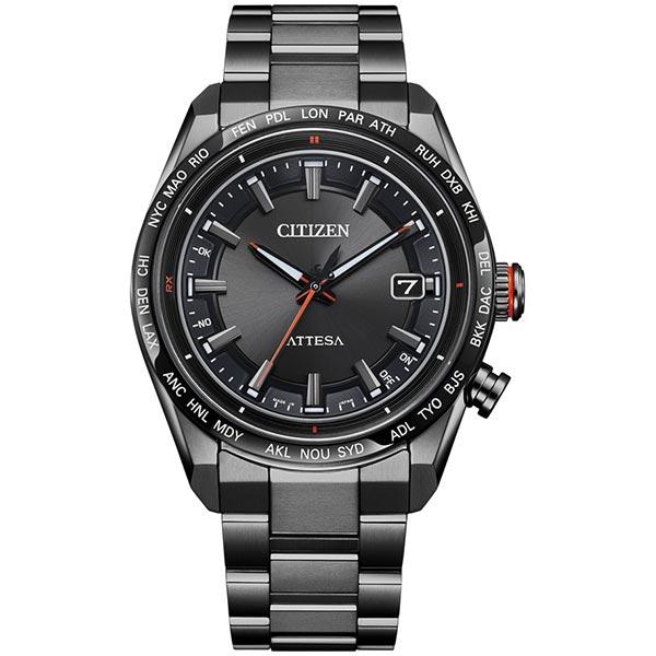 シチズン アテッサ ATTESA ACT Line Black Titanium Series CB0286-61E メンズ 爆買の画像