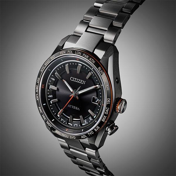 シチズン アテッサ ATTESA ACT Line Black Titanium Series CB0286-61E メンズ 爆買の画像