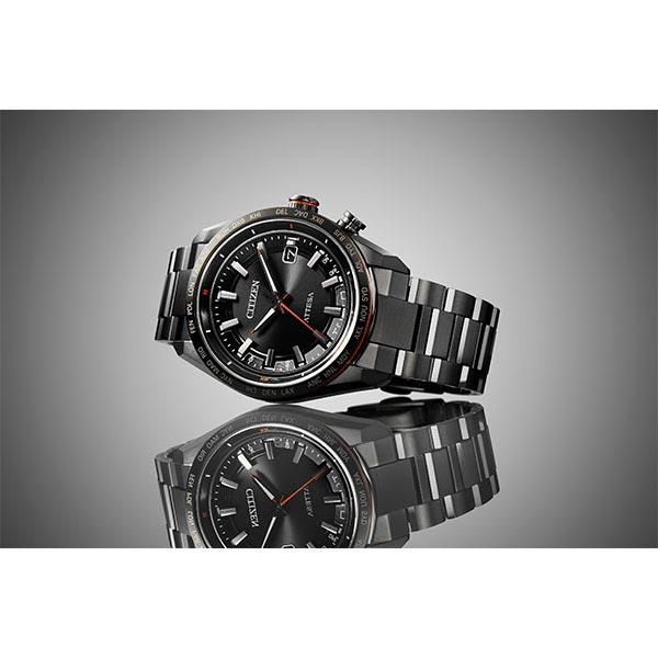 シチズン アテッサ ATTESA ACT Line Black Titanium Series CB0286-61E メンズ 爆買の画像