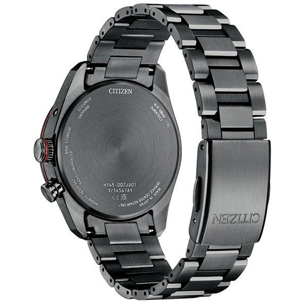 シチズン アテッサ ATTESA ACT Line Black Titanium Series CB0286-61E メンズ 爆買の画像