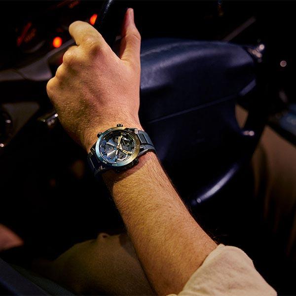 カシオ エディフィス EDIFICE Nighttime Drive Series ECB-2000YNP-1AJF メンズ 爆買の画像