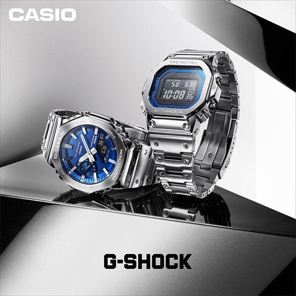 カシオ Ｇショック G-SHOCK NAVY FACE「双璧」 メタル アナログデジタル GM-B2100AD-2AJF メンズ｜10keiya｜03